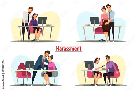 Harassment In The Workplace Clipart