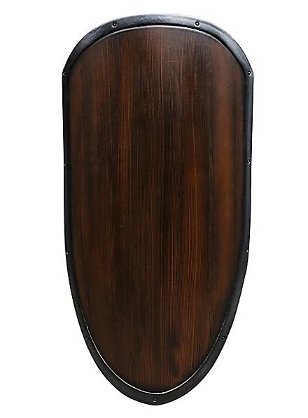 Rfb Large Shield Wood 100x46 Cm