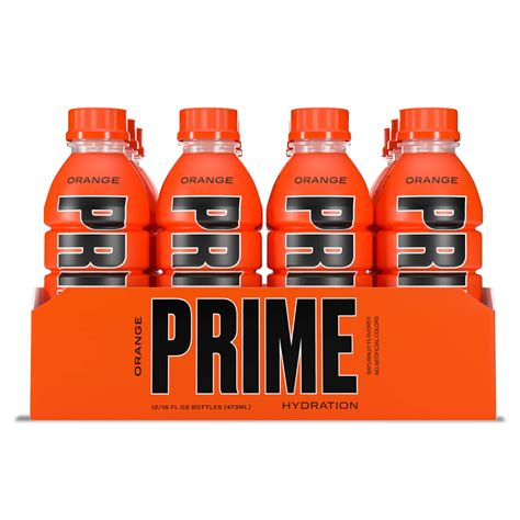 Buy Prime Hydration Drink Sports Beverage Orange Naturally Flavored