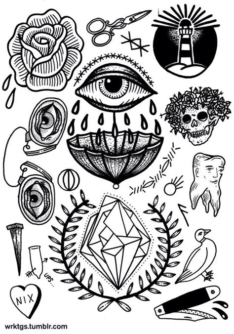 Wrktgs Photo Traditional Tattoo Drawings Traditional Tattoo