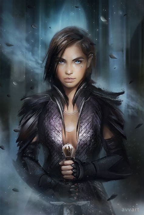 Ice By Avvart Warrior Woman Fantasy Women Female Characters
