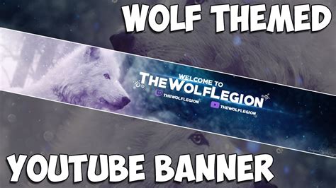 Wolf Style Banner Design Youtube