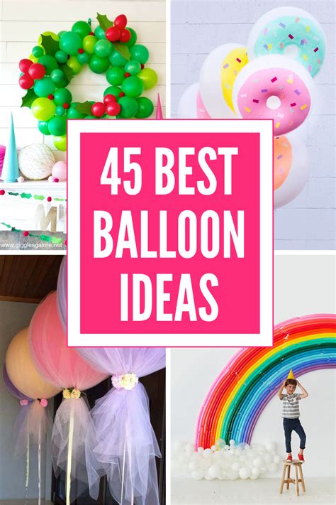45 Awesome Diy Balloon Decor Ideas Pretty My Party