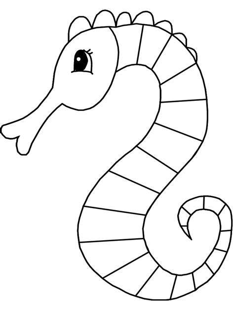 Sea Animals Coloring Pages For Kids Coloring Home