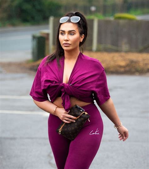 Lauren Goodger Is Seen Leaving Her Home Yesterday To Go For A Run In