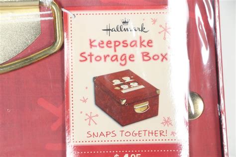 Hallmark Keepsake Ornaments And Storage Box Ebth