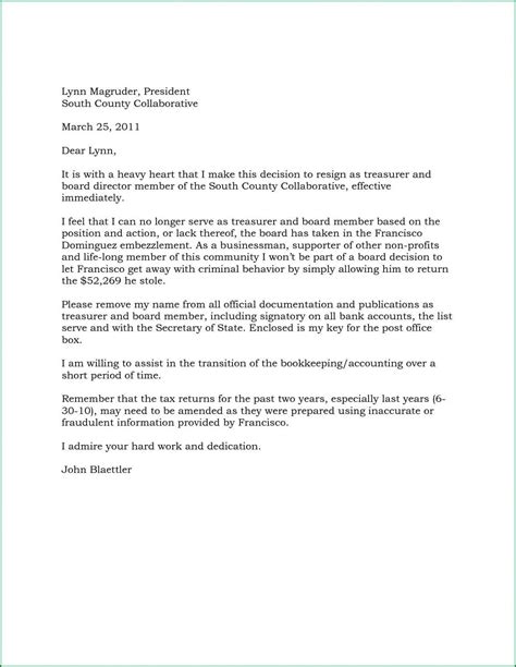 Get Our Image Of Board Member Resignation Letter Template For Free