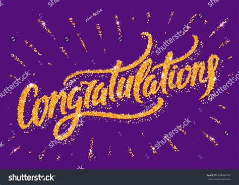 Congratulations Banner Stock Vector Royalty Free 404687407 Shutterstock