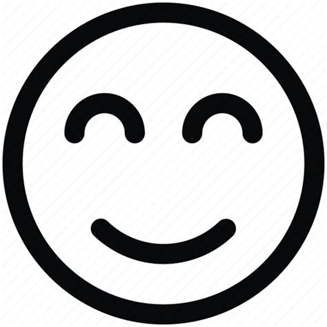 Emoji Emoticon Happy Satisfied Smile Icon Icon Download On Iconfinder