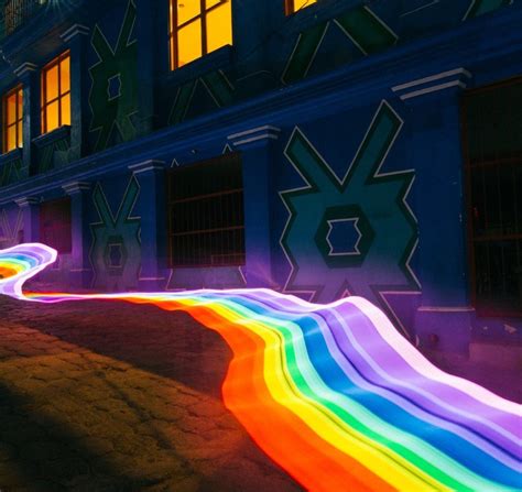 Daniel Mercadante Creates Colorful Rainbow Roads With His Long Exposure
