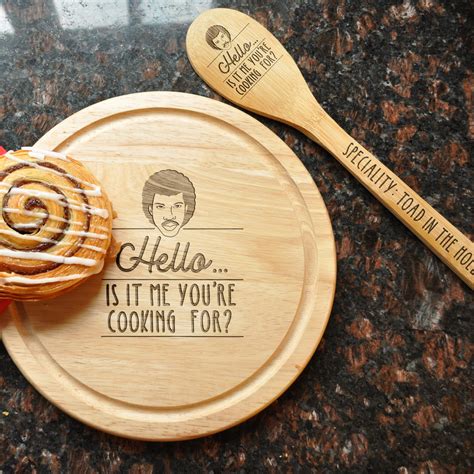 Engraved Hello Is It Me You Re Cooking For Etsy