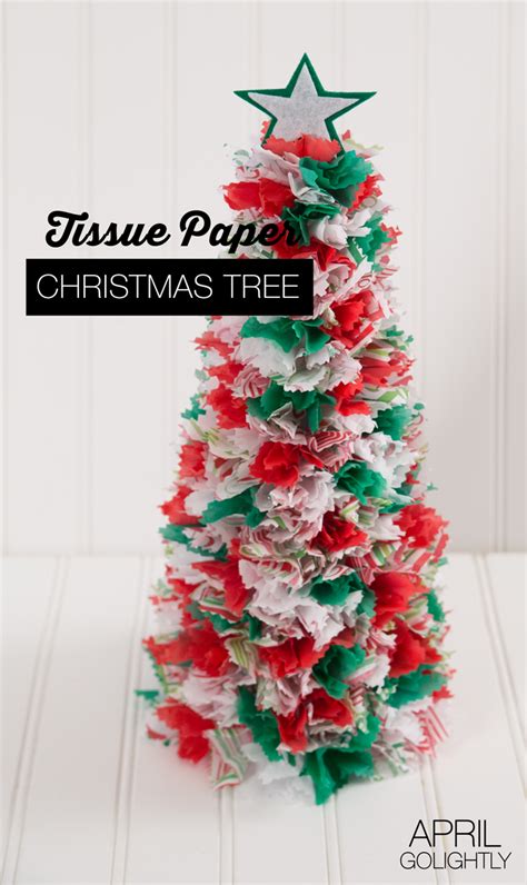 20 Tissue Paper Christmas Crafts Paper Christmas Decorations Paper