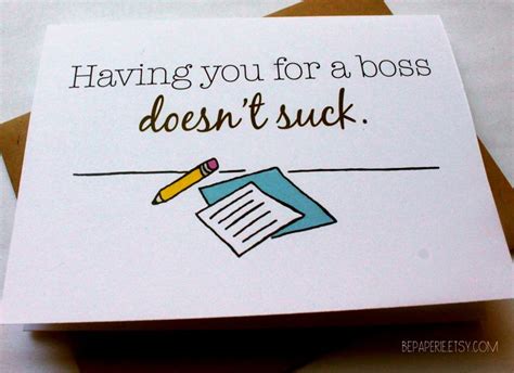 Every item on this page was chosen by a town & country editor. Boss Card - Supervisor Thank You Card - Funny Appreciation ...