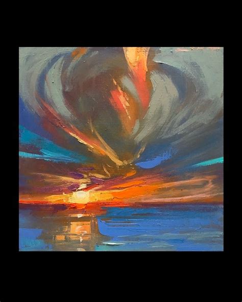 Gulf Sunset No108 — Chris Long Painter