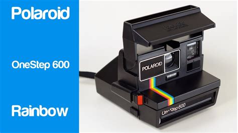 Polaroid Onestep 600 Rainbow Instant Camera Youtube
