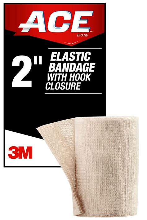 Ace Brand Elastic Bandage With Hook Closure 2 In Beige 1pack