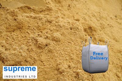 Building Sand Bulk Jumbo Bag For General Building Kg Min Ebay