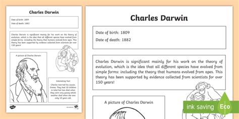 Who Was Charles Darwin Answered Twinkl Teaching Wiki