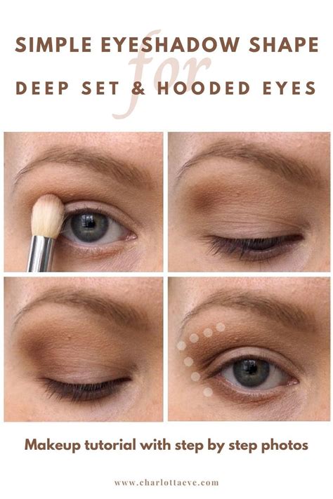 Makeup For Deep Set Hooded Eyes Tutorial