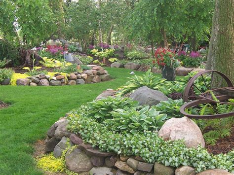 My Dream Shade Garden Rock Garden Design Landscaping With Rocks