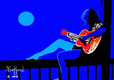 Country Girl Blues Painting By Dave Gafford