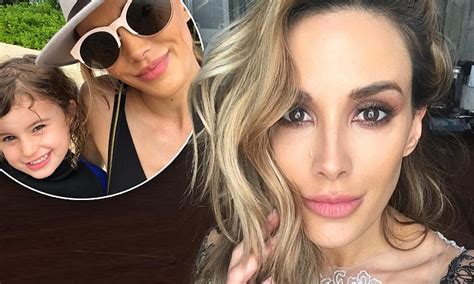 Bec Judd Daughter Billie Sensitive About Her Looks Daily Mail Online
