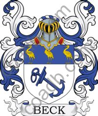 Please email me if you would like permission to use the beckham coat of arms on a website. Beck Family Crest, Coat of Arms and Name History