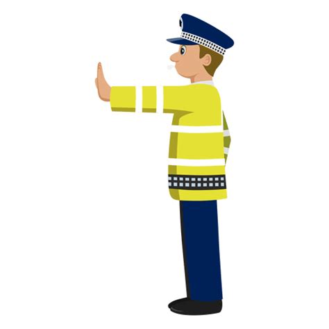 Traffic Police Signalling 1 Transparent Png And Svg Vector File