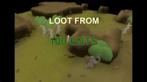 Osrs Loot From 100 Ents Youtube