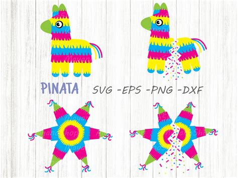 Pinata Svg Cinco De Mayo Svg Digital Download Svg Dxf Etsy