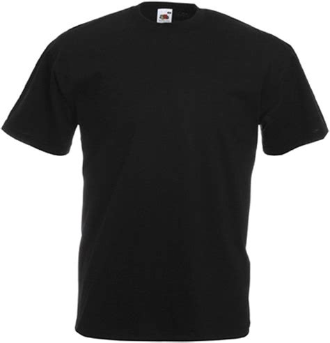 Blank T Shirt Plain Black Tee Small Black Uk Clothing