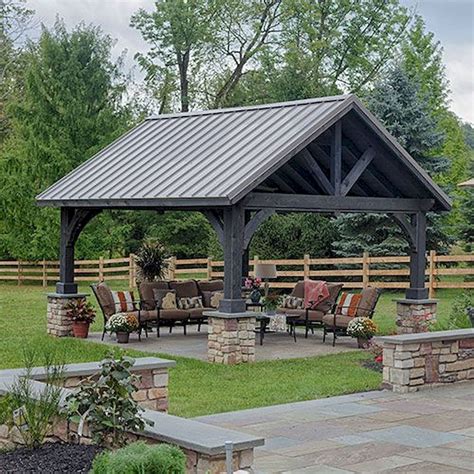 Awesome Gazebo Backyard Ideas Javgohome Home Inspiration Backyard