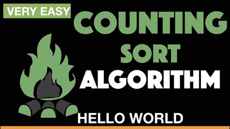 Occasionally, however, certain control structures (such as loops) can alter the order in which a particular segment of the (note that the size of the inputs is not counted as space used by the algorithm.) Counting sort Algorithms | Sorting Algorithms | Hello ...