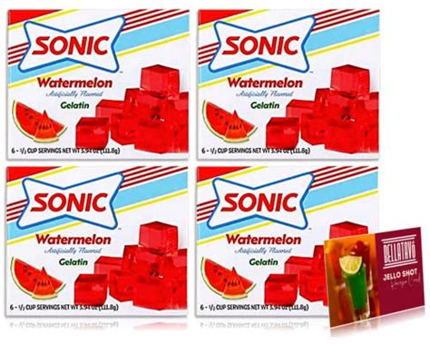 Upc 709402047735 Jello Shot Bundle With Sonic Watermelon Gelatin