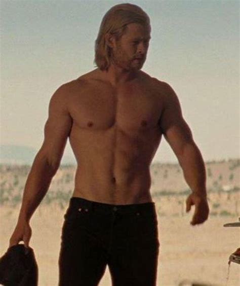 Thor Shirtless Enough Said And He Doesnt Have To Go