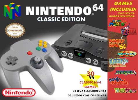 Nintendo 64 Classic Edition Front Box By Oriali31 On Deviantart