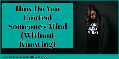 How Do You Control Someones Mind Mind Control