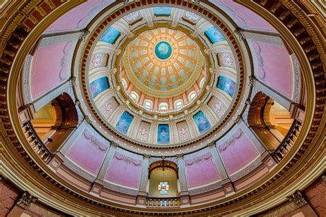 Interior Capitol Dome Stock Photo Image Of States Landmark 28701866