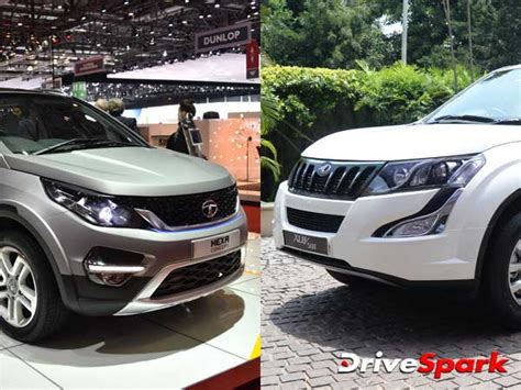 Specification Comparison Tata Hexa Vs Mahindra Xuv500 Drivespark News
