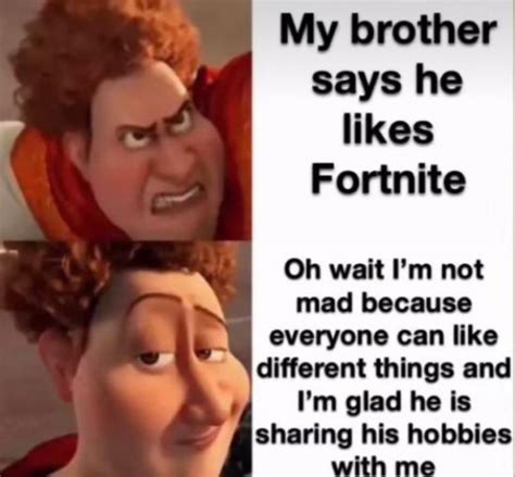 My Brother Says He Likes Fortnite Meme Memes Funny Photos Videos