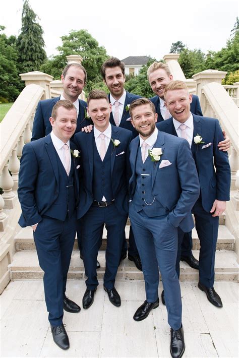 Julie Michaelsen Photography Wedding Suits Men Blue Navy Blue Suit Wedding Wedding Groomsmen
