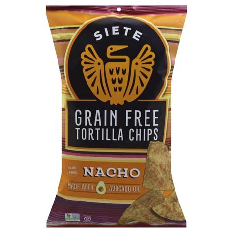 siete tortilla chips grain free nacho 5 oz from cub instacart