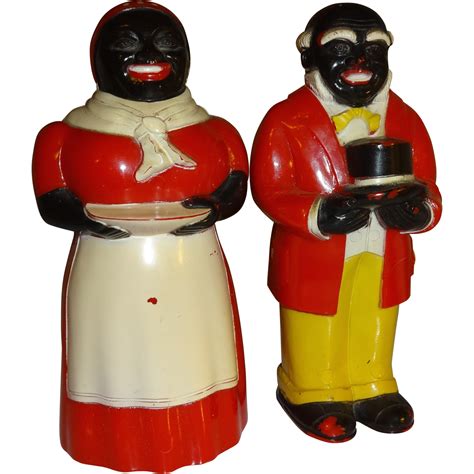 Black Americana Salt And Pepper Shakers Sold On Ruby Lane