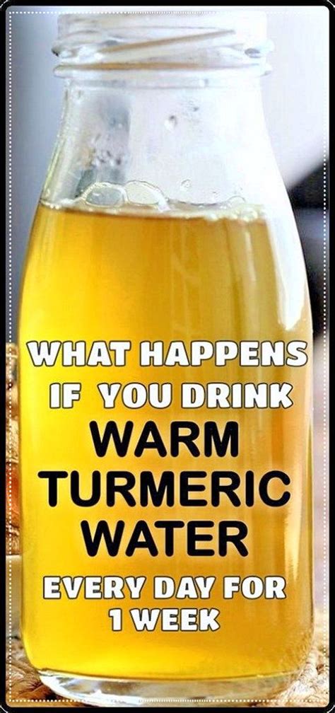 The Benefits Of Drinking Warm Turmeric Water Every Day Turmeric Water Turmeric Drink Natural