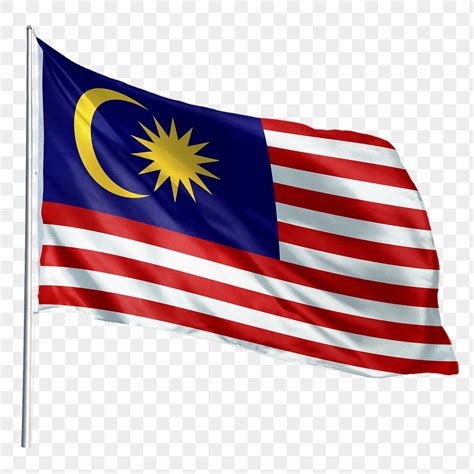 Malaysia Png Flag Waving Sticker Premium PNG Rawpixel