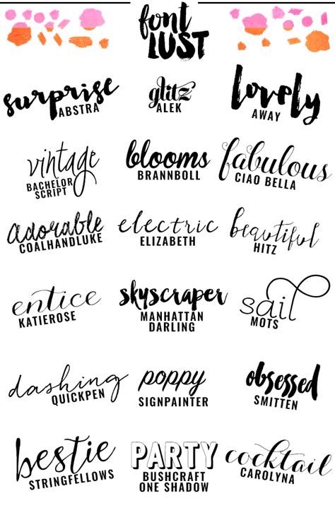 The Best Handwritten Script Fonts For Your Blog Artofit