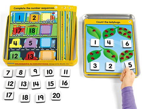 Numbers And Counting Magnetic Activity Tin At Lakeshore Learning