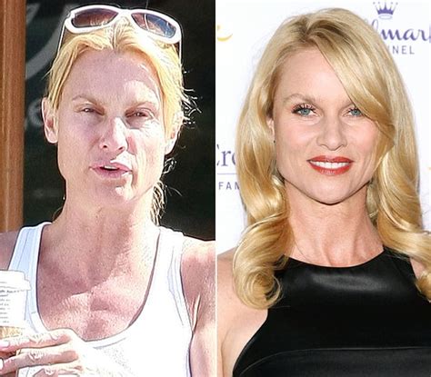 Nicollette Sheridan Natural Beauty Stars Without Makeup Us Weekly
