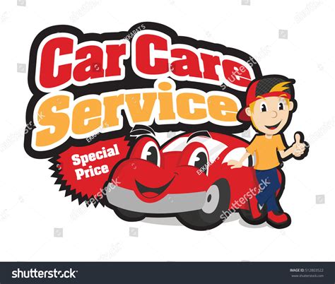 Car Care Service Stock Vector 512803522 Shutterstock