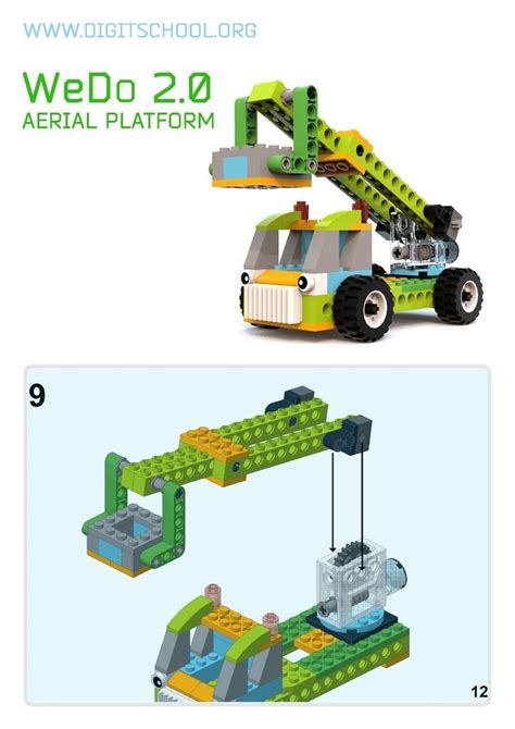 Aerial Platform Lego Wedo 2 0 Lego Wedo Lego Education School Lesson Plans School Lesson